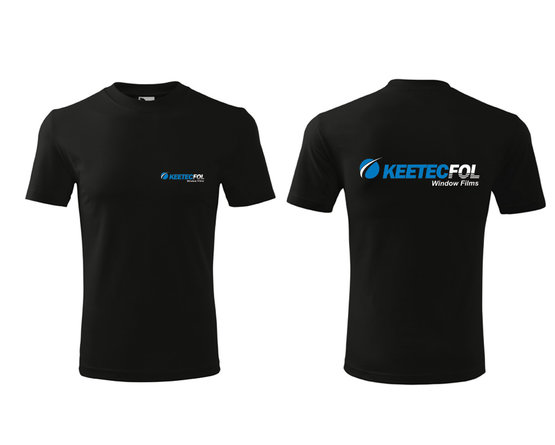 KEETECFOL T-SHIRT L tričko s logom Keetecfol