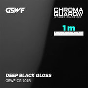 GSWF BLACK (bm) PPF fólia na ochranu laku, lesklá, čierna