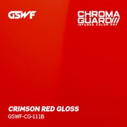 GSWF CRIMSON RED PPF fólia na ochranu laku, lesklá, tmavočervená