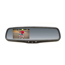 RM LCD VW Zrkadlo s displejom 4.3" 2ch RCA 12V